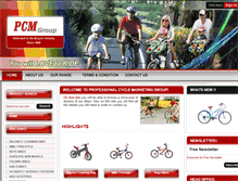 Tablet Screenshot of professionalcycles.co.uk